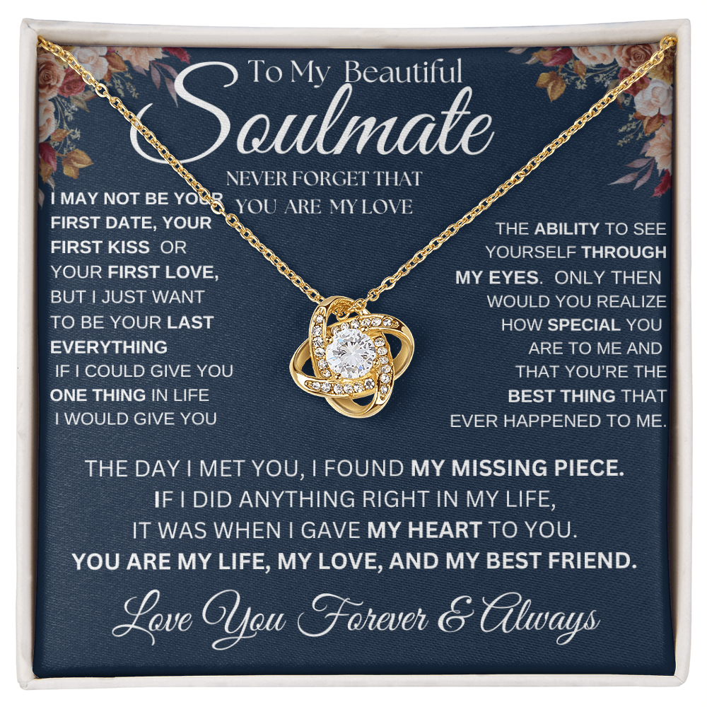 TO MY BEAUTIFUL SOULMATE