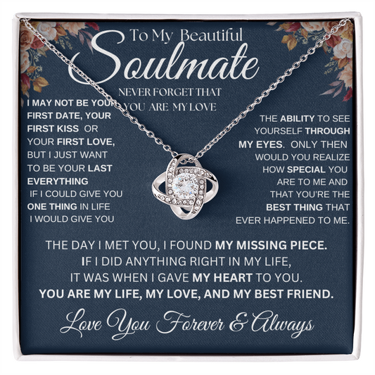 TO MY BEAUTIFUL SOULMATE