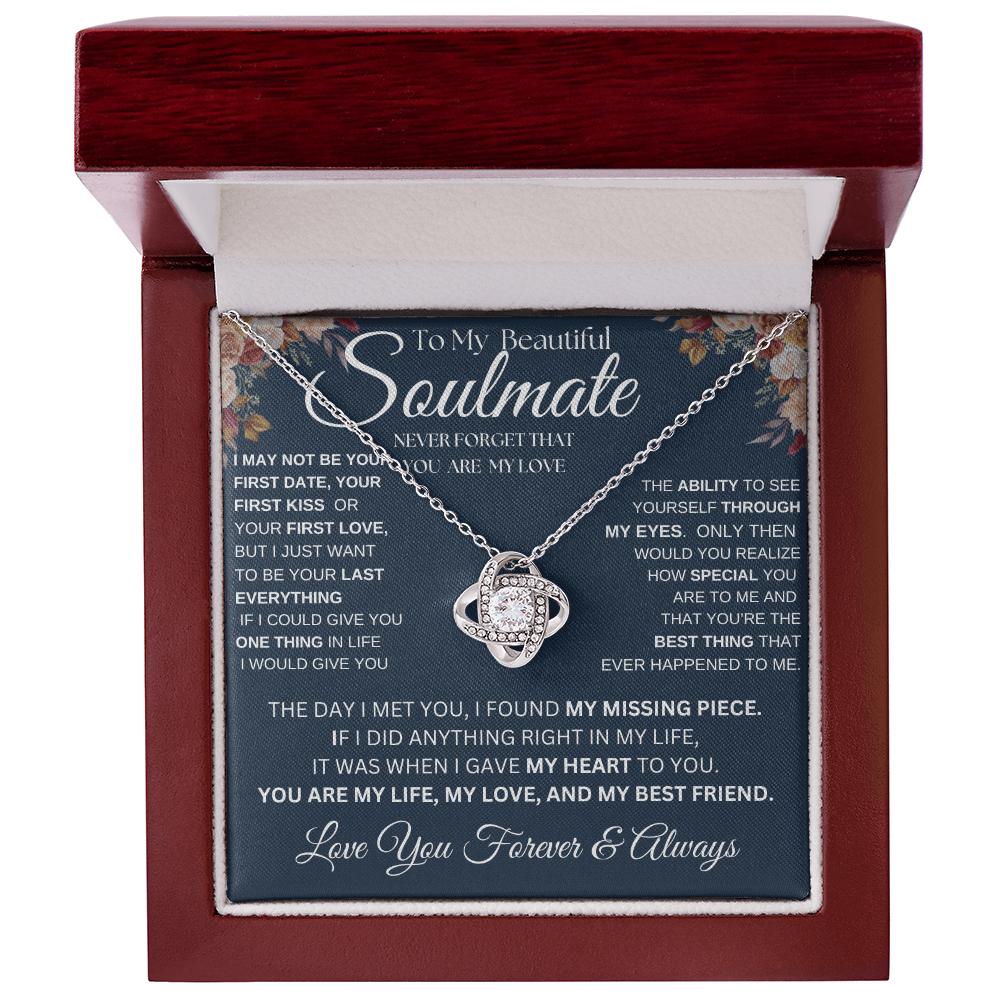 TO MY BEAUTIFUL SOULMATE