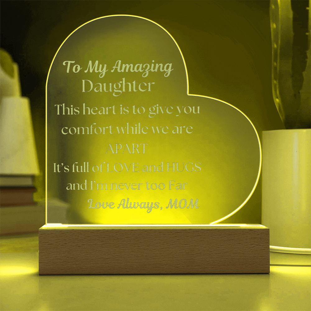 To My AMAZING Daughter
