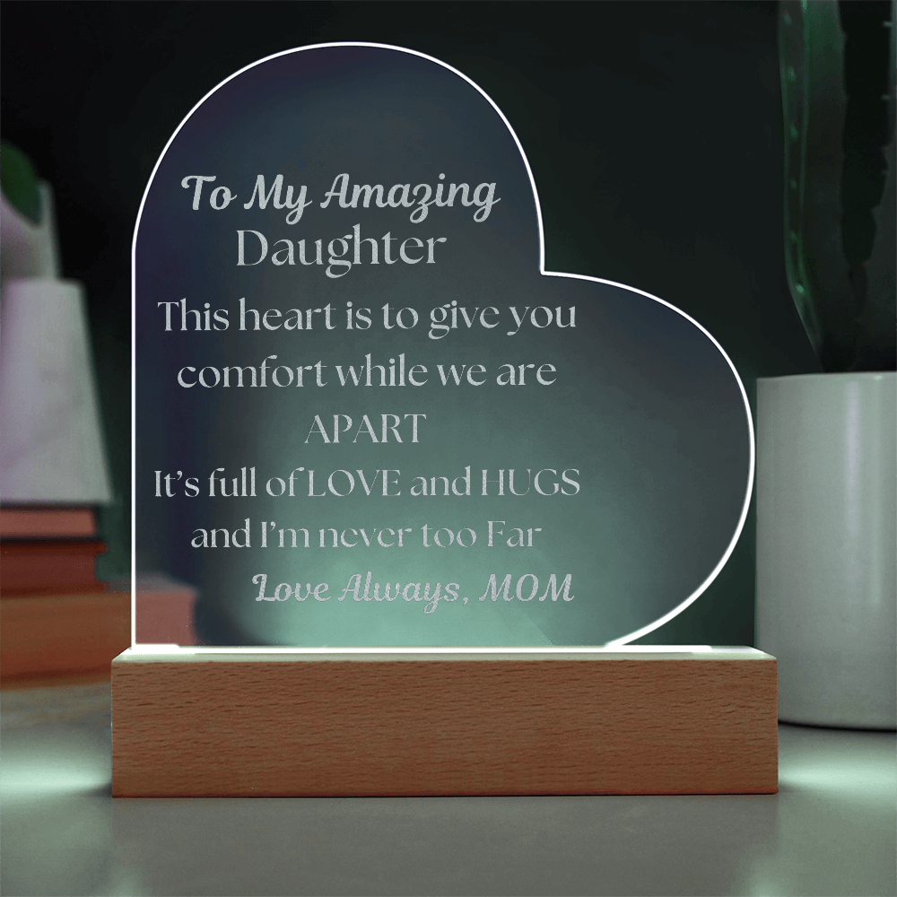 To My AMAZING Daughter
